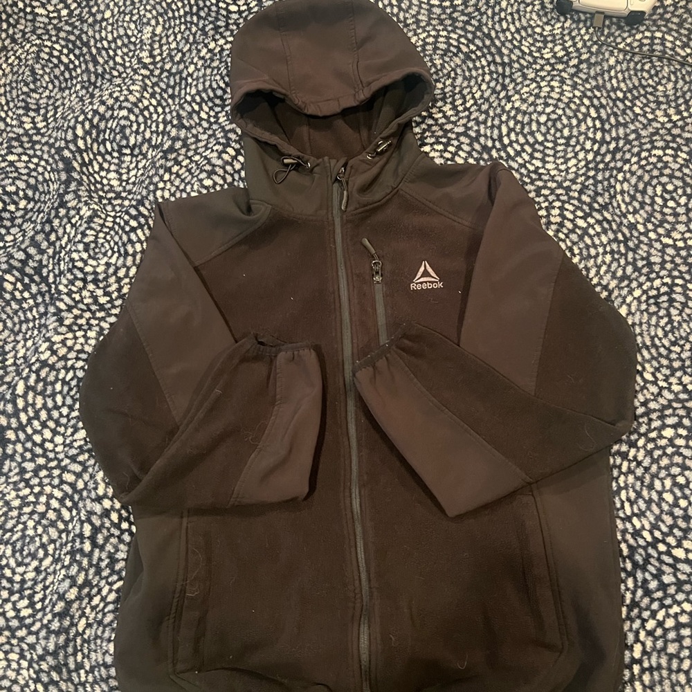 vintage reebok fleece hoodie